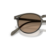 Oliver Peoples Riley Sun with Inkwell frame and Brown lenses - Variant