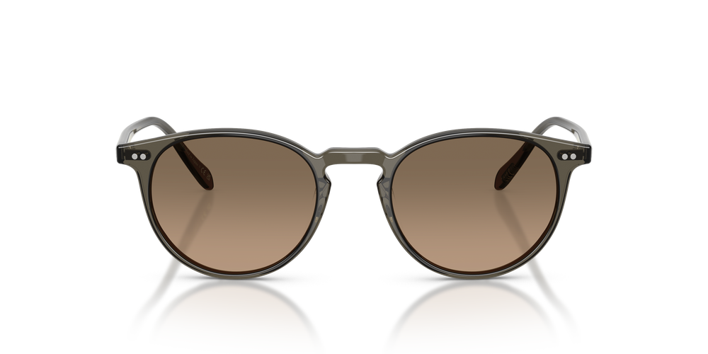 Oliver Peoples Riley Sun con montatura Inkwell e lenti  Marrone - L'immagine 2