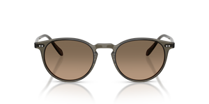Oliver Peoples Riley Sun con montatura Inkwell e lenti  Marrone - L'immagine 2