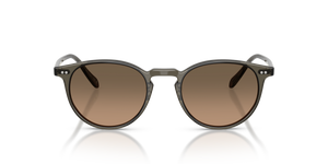 Oliver Peoples Riley Sun with Inkwell frame and Brown lenses - image 2
