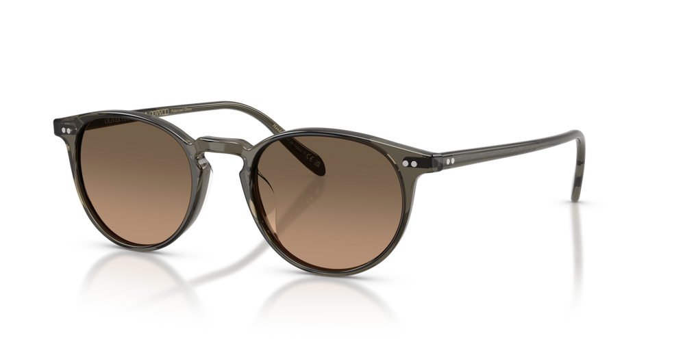 Oliver Peoples Riley Sun with Inkwell frame and Brown lenses - image 3