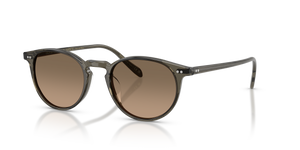 Oliver Peoples Riley-R Sun with Inkwell frame and Brown lenses - Image 1