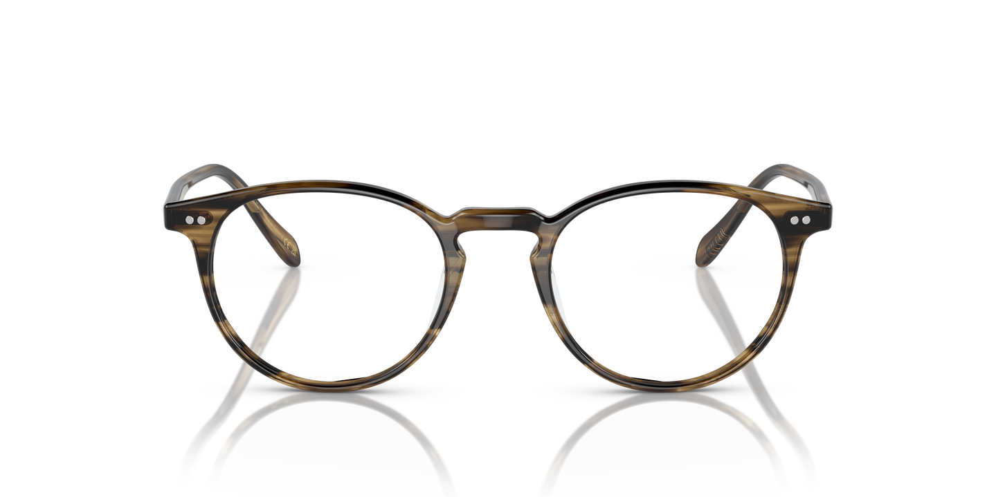 Oliver Peoples Riley-R mit Olivgrün Rauch Gestell - Bild Material