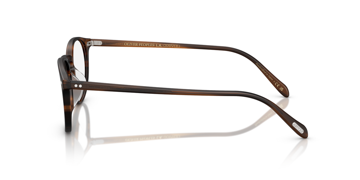 Oliver Peoples Riley-R with Semi Matte Tuscany Tortoise frame - Image Hinge