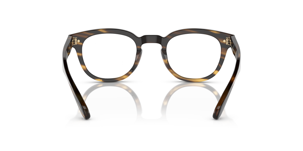 Oliver Peoples Sheldrake Low Bridge Fit with Cocobolo frame