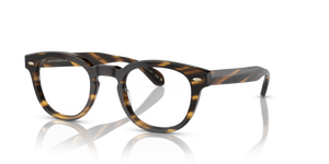 Oliver Peoples Sheldrake Low Bridge Fit avec monture Cocobolo - L'image 1