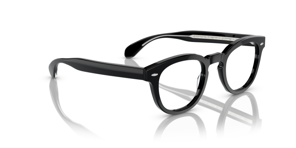 Oliver Peoples Sheldrake Low Bridge Fit con montatura Nero - L'immagine 3