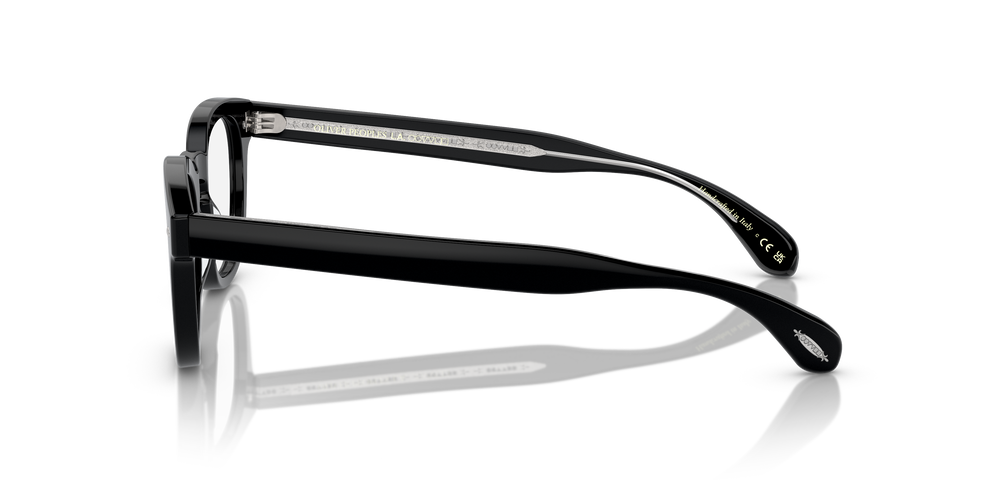 Oliver Peoples Sheldrake Low Bridge Fit con montatura Nero - L'immagine 4