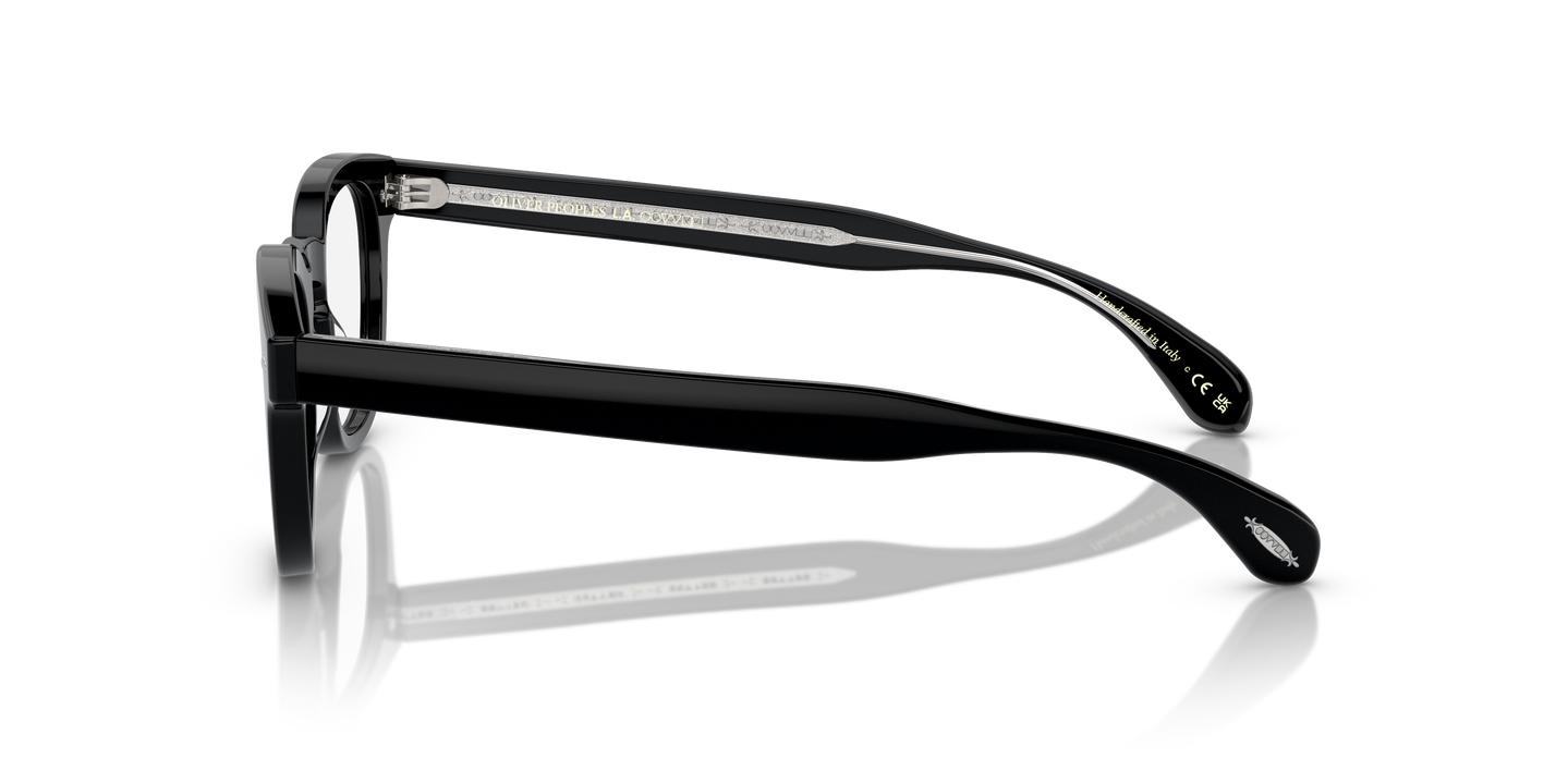 Oliver Peoples Sheldrake Low Bridge Fit with Black frame | Oliver