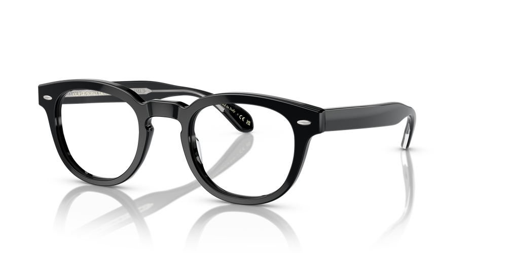 Oliver Peoples Sheldrake Low Bridge Fit con montatura Nero - L'immagine 1