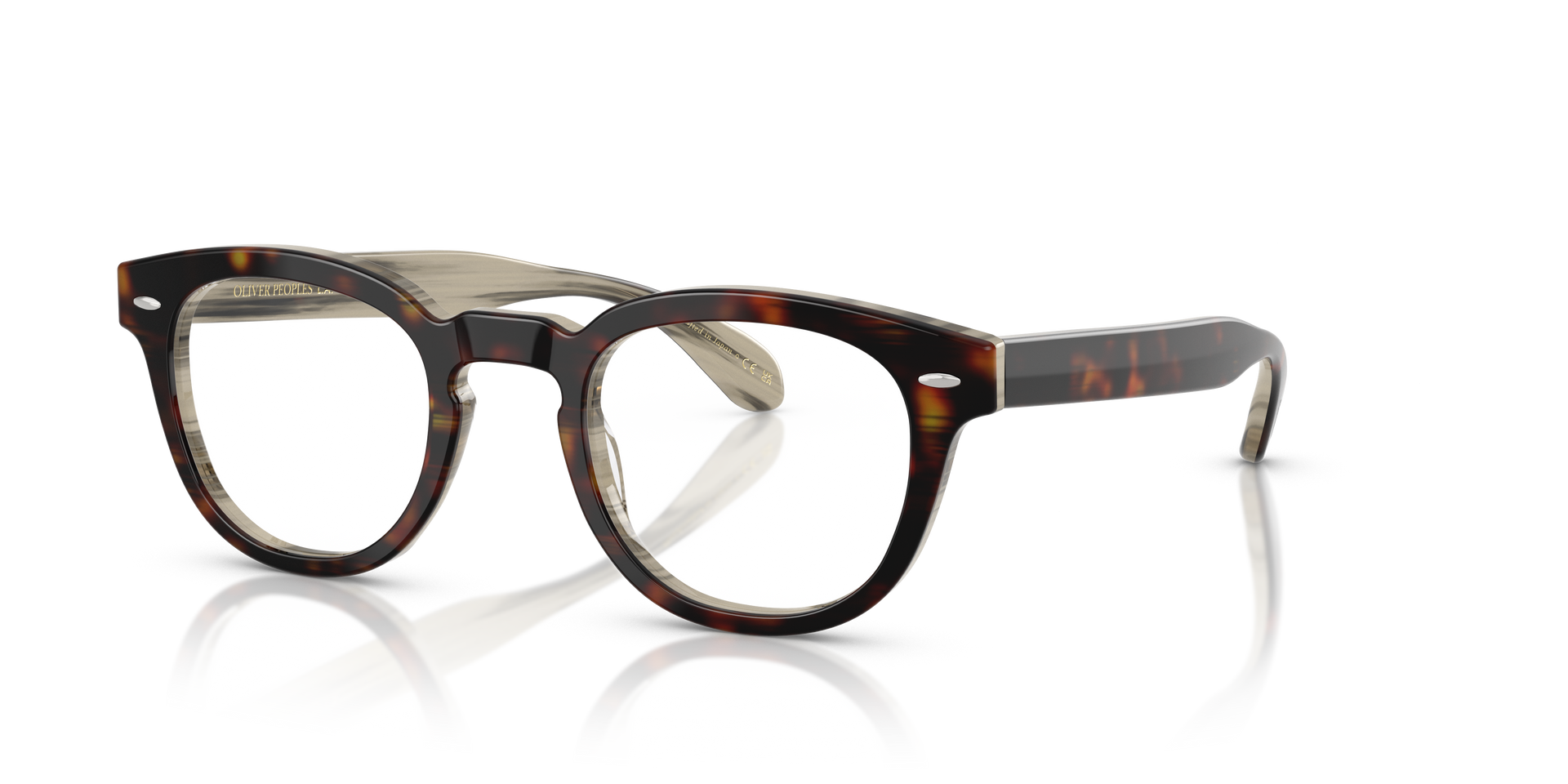 Oliver Peoples Sheldrake Low Bridge Fit with 362/Horn frame