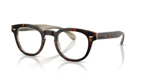 Oliver Peoples Sheldrake Low Bridge Fit con montura 362/Cuerno - El 1