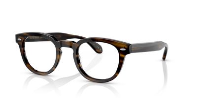 Oliver Peoples Sheldrake Low Bridge Fit with Bark frame | Oliver