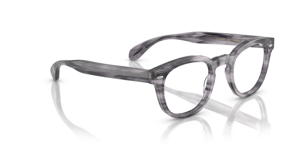 Oliver Peoples Sheldrake Low Bridge Fit avec monture Bleu marine Smoke - image 3