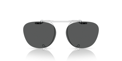 Oliver Peoples Sheldrake Flip-Up Clip with Antique Gold frame and