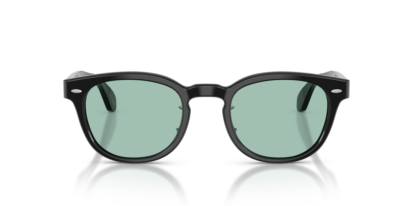 Oliver Peoples Sheldrake-F の ブラック フレーム - 画像 素材