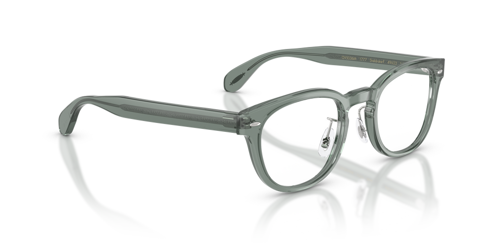 Oliver Peoples Sheldrake-F mit Dusty Aqua Gestell - Das Bild 3