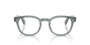 Oliver Peoples Sheldrake-F mit Dusty Aqua Gestell - Das Bild 2