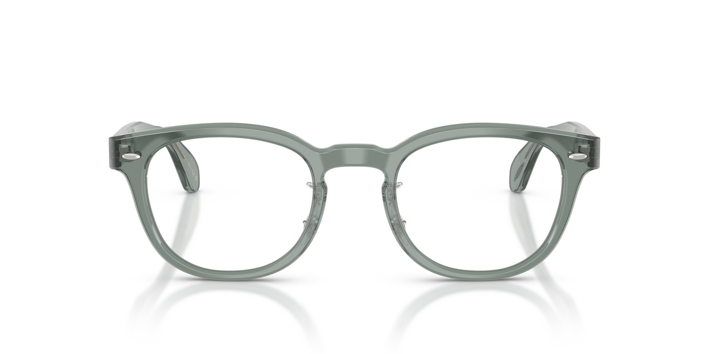 Oliver Peoples Sheldrake-F mit Dusty Aqua Gestell - Bild Material