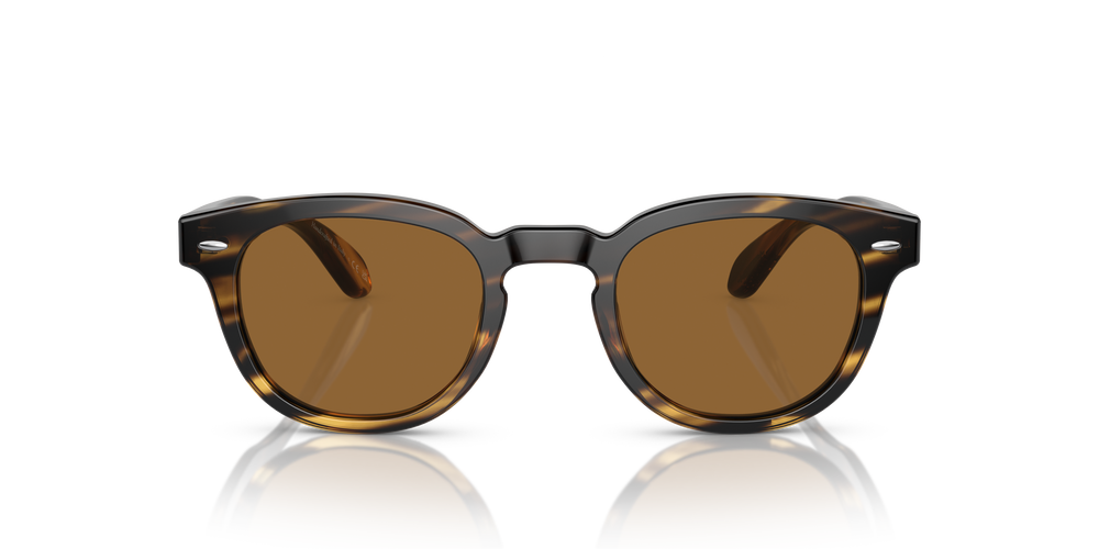 Oliver Peoples Sheldrake Sun Low Bridge Fit with Cocobolo frame