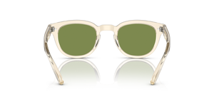 Oliver Peoples Sheldrake Sun-F con montatura Marrone camoscio e lenti  Verde - immagine 5