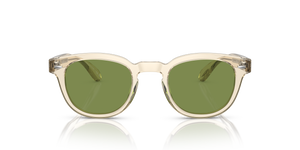 Oliver Peoples Sheldrake Sun-F con montatura Marrone camoscio e lenti  Verde - immagine 2