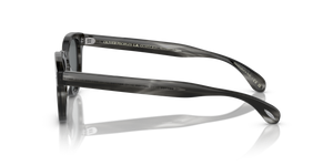 Oliver Peoples Sheldrake Sun Low Bridge Fit avec une monture Écaille de tortue Charcoal et des verres Gris - image 4