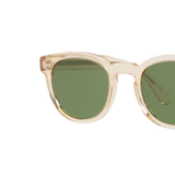 Oliver Peoples Sheldrake Sun with Buff frame and Green lenses - Variant