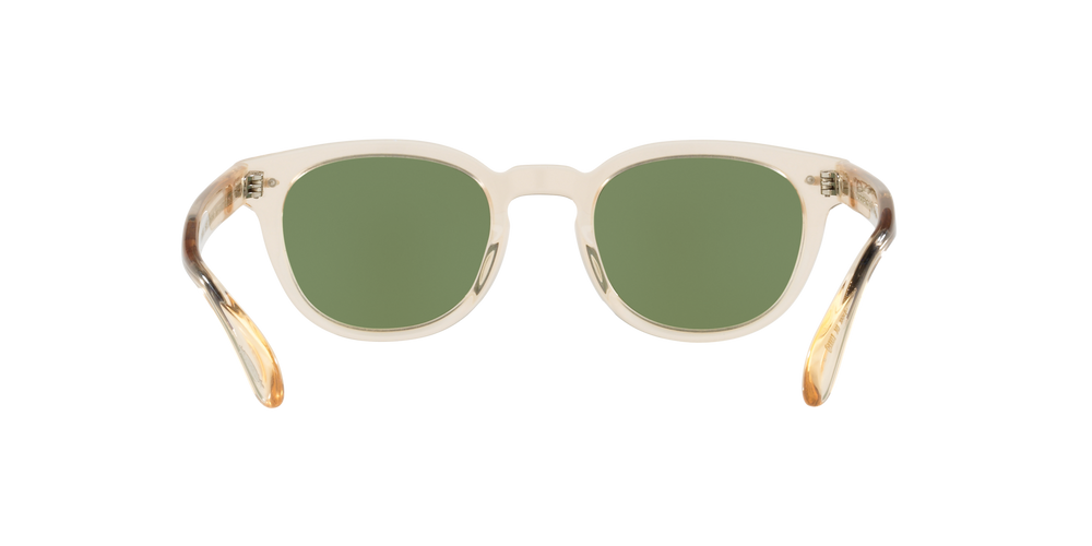 Oliver Peoples Sheldrake Sun、Buffフレーム、グリーンレンズ - 画像 4