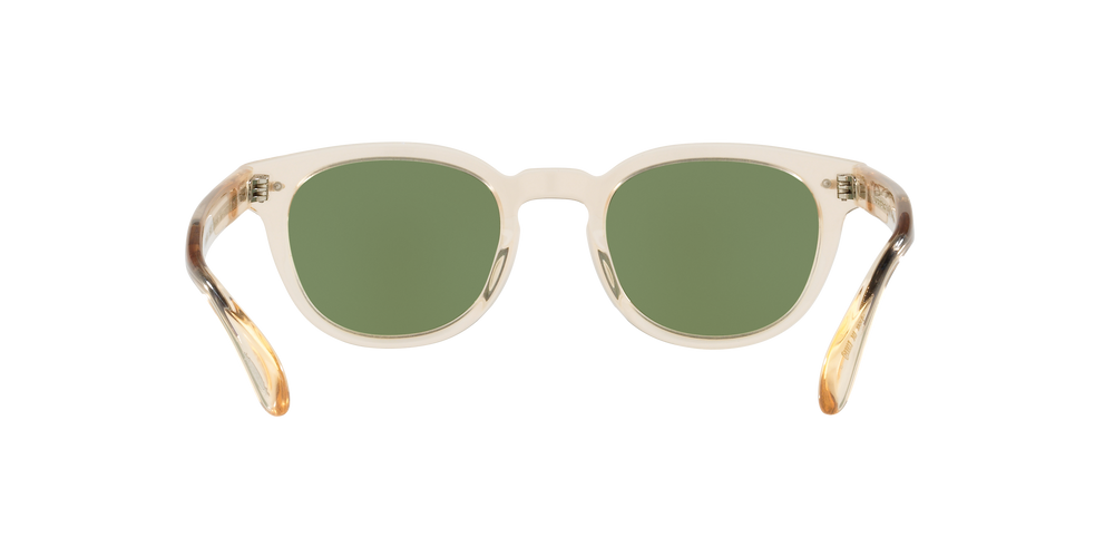 Oliver Peoples Sheldrake Sun con montatura Marrone camoscio e lenti  Verde - L'immagine 4