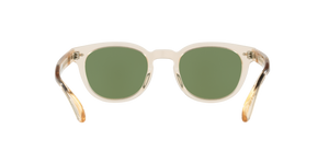 Oliver Peoples Sheldrake Sun with Buff frame and Green lenses - image 4