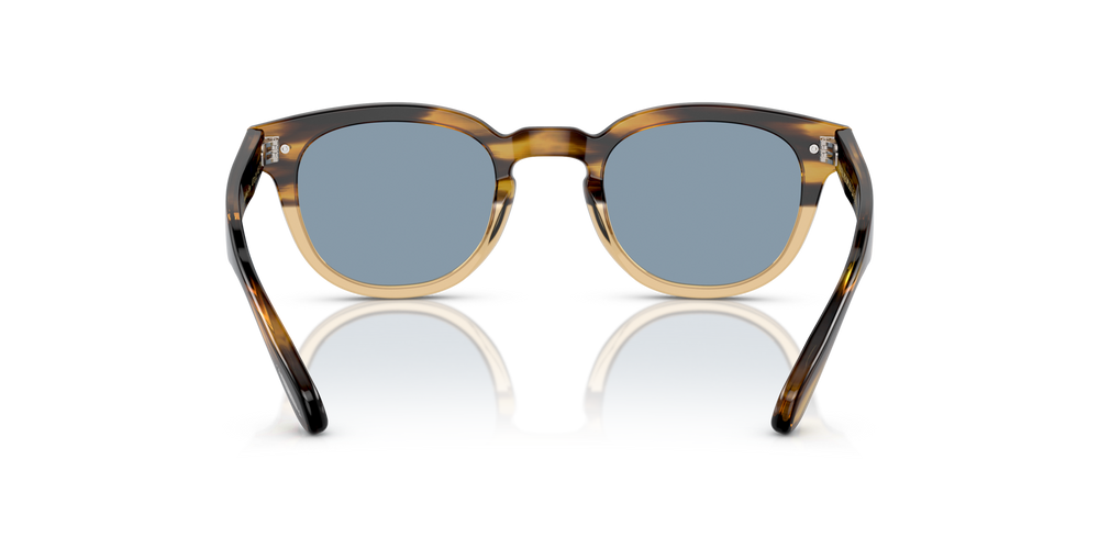Oliver Peoples Sheldrake Sun with Canarywood Gradient frame and Blue lenses - image 5