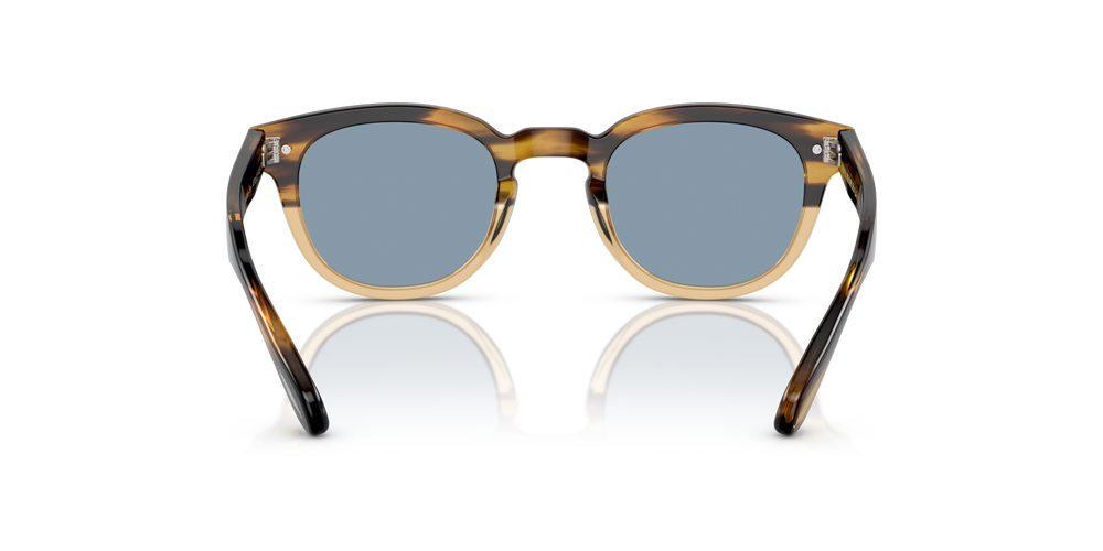 Oliver Peoples Sheldrake Sun with Canarywood Gradient frame and Blue lenses - image 5