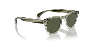 Oliver Peoples Sheldrake Sun with Washed Jade frame and Green lenses - Image 3