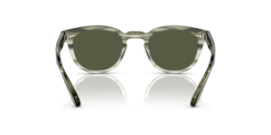 Oliver Peoples Sheldrake Sun con montatura Verde giada delave e lenti  Verde - L'immagine 5