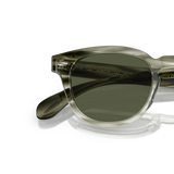 Oliver Peoples Sheldrake Sun with Washed Jade frame and Green lenses - Variant