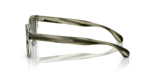 Oliver Peoples Sheldrake Sun with Washed Jade frame and Green lenses - Image 4