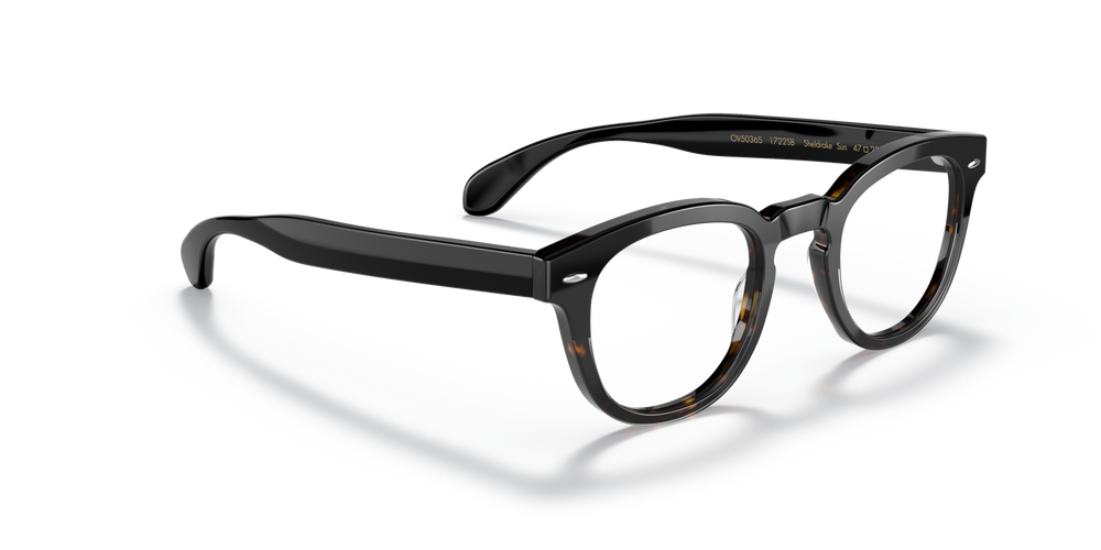 Sie Oliver Peoples Sheldrake Sun mit Schwarz Verlauf 362 Gestell und Klar Gläsern - bild 3