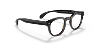 Oliver Peoples Sheldrake Sun con montatura Nero sfumato 362 e lenti  Trasparente - L'immagine 3