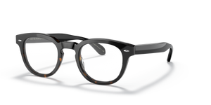 Oliver Peoples Sheldrake Sun con montatura Nero sfumato 362 e lenti  Trasparente - L'immagine 1