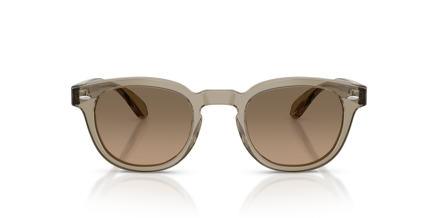 Sie Oliver Peoples Sheldrake Sun mit Sencha Gestell und Braun Gläsern - Bild Material
