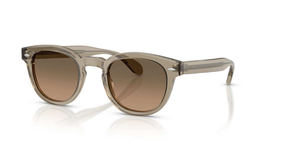 Oliver Peoples Sheldrake Sun、センチャフレーム、ブラウンレンズ - 画像 1
