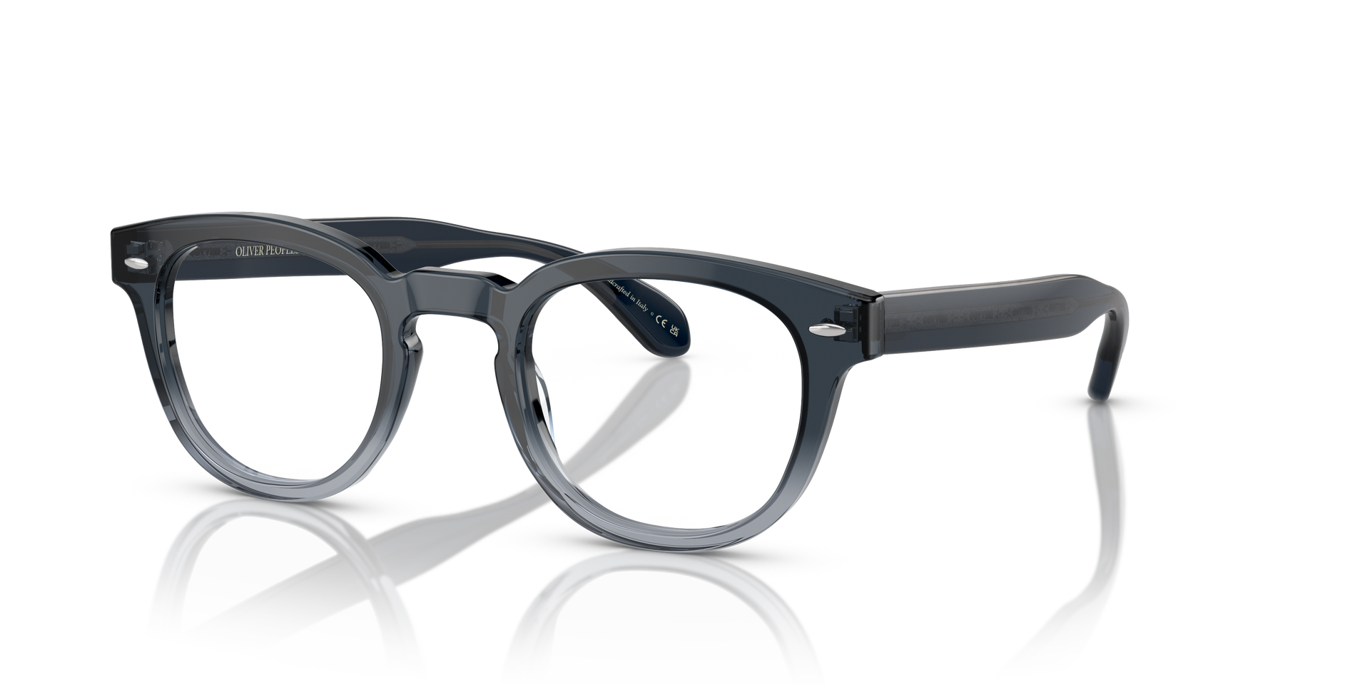 Oliver Peoples Sheldrake with Navy Gradient frame | Oliver Peoples® US