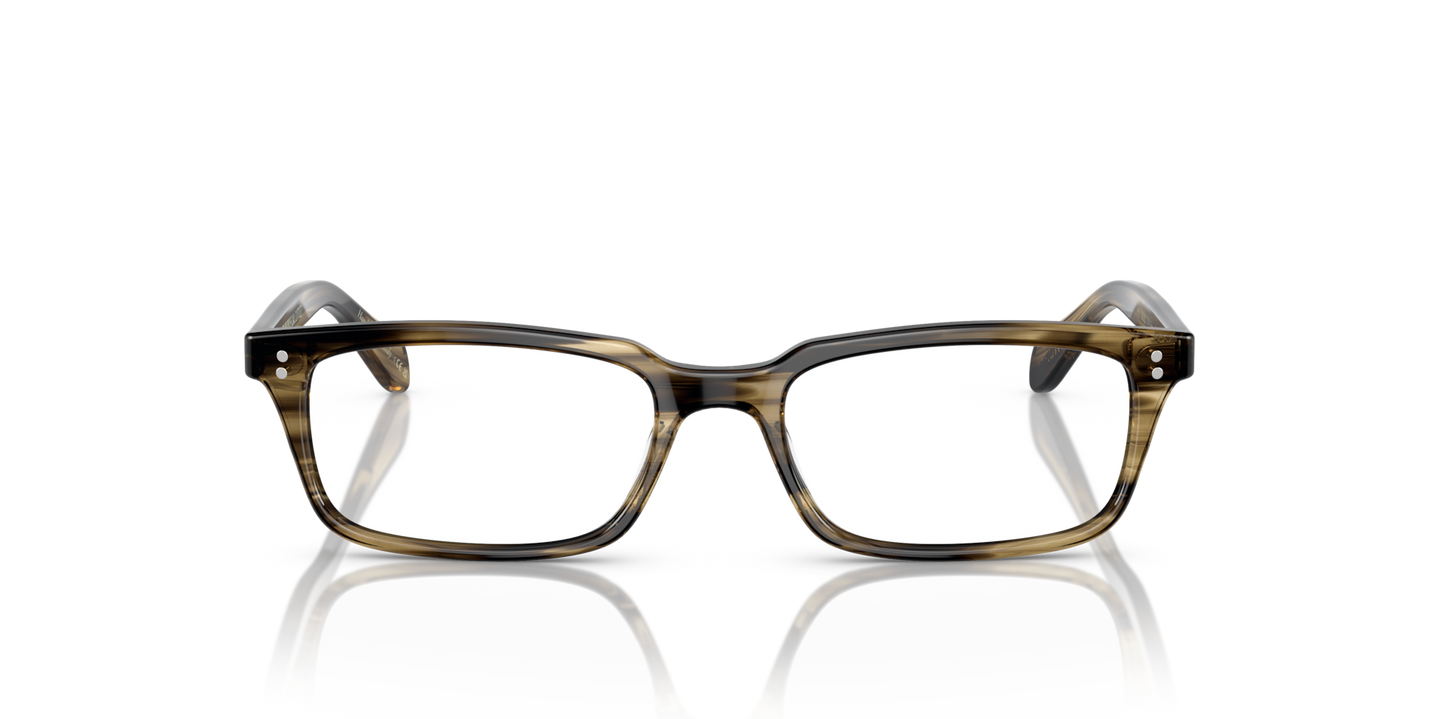 Oliver Peoples Denison with Olive Smoke frame - Image Material