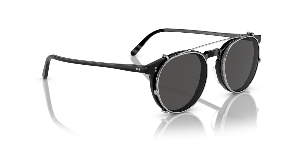 Oliver Peoples O'Malley Clip with Silver frame and Grey lenses - image 4
