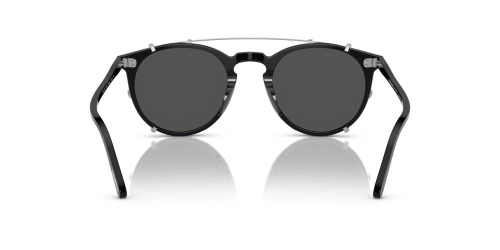 Oliver Peoples O'Malley Clip with Silver frame and Grey lenses - image 6