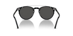 Oliver Peoples O'Malley Clip with Silver frame and Grey lenses - image 6