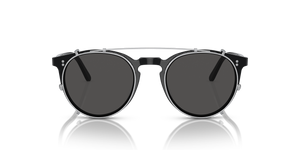 Oliver Peoples O'Malley Clip with Silver frame and Grey lenses - image 3
