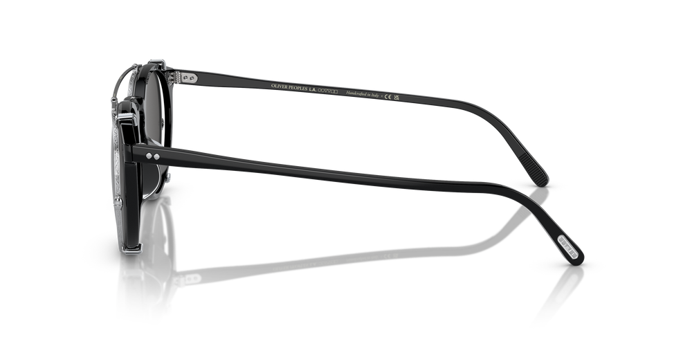 Oliver Peoples O'Malley Clip with Silver frame and Grey lenses - Image 5