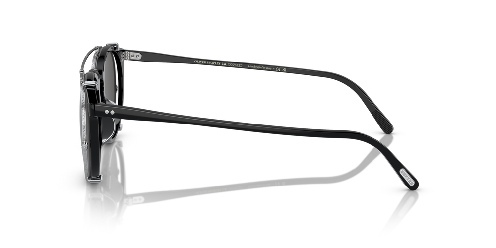 Oliver Peoples O'Malley Clip with Silver frame and Grey lenses - image 5